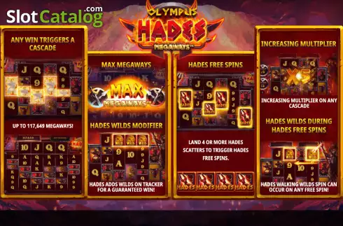 Скрин2. Olympus Hades Megaways слот
