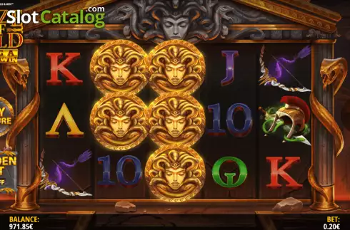 Скрин5. Gaze of Gold слот