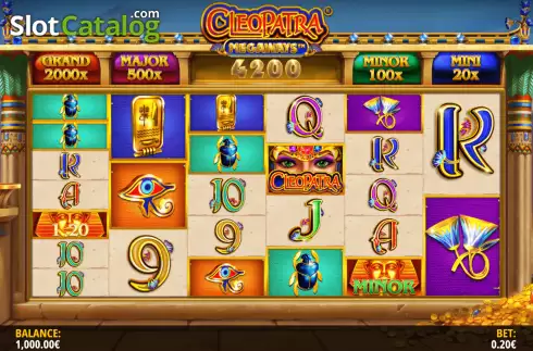 Скрин3. Cleopatra Megaways слот