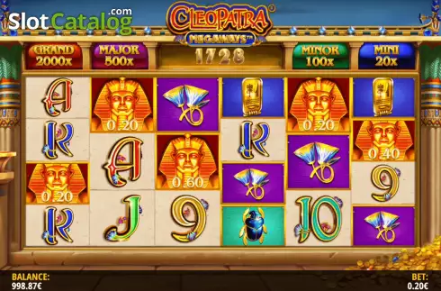 Скрин5. Cleopatra Megaways слот