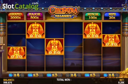Скрин7. Cleopatra Megaways слот