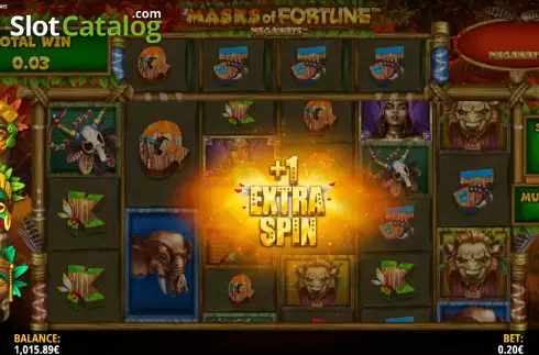 Скрин8. Masks of Fortune Megaways слот