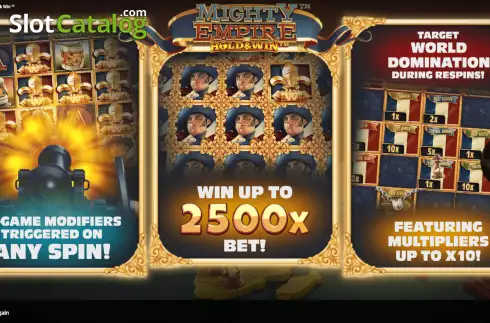 Скрин2. Mighty Empire Hold & Win слот