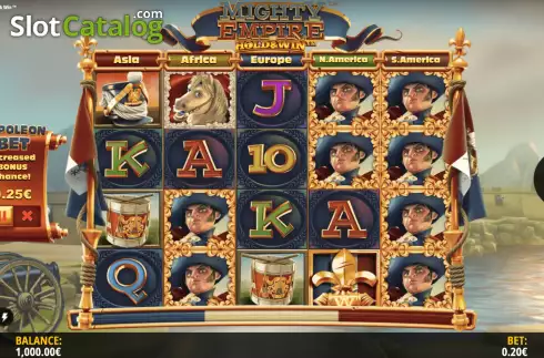 Скрин3. Mighty Empire Hold & Win слот