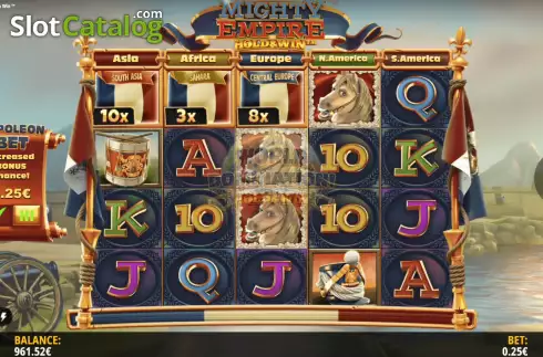 Скрин5. Mighty Empire Hold & Win слот