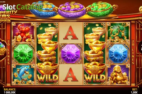 Скрин2. Prosperity Gems: Hold & Win слот