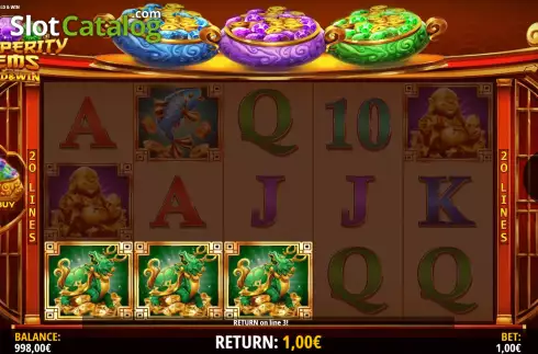 Скрин3. Prosperity Gems: Hold & Win слот