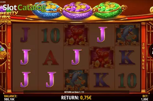 Скрин4. Prosperity Gems: Hold & Win слот