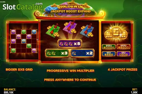 Скрин7. Prosperity Gems: Hold & Win слот