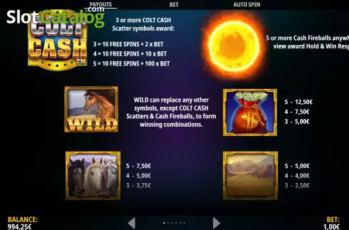 Скрин9. Colt Cash: Hold and Win слот