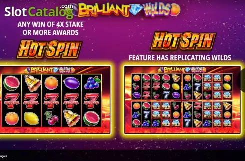 Скрин2. Brilliant Wilds слот