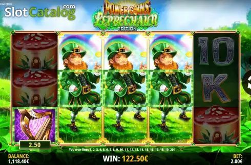 Скрин5. Power Coins Leprechaun Edition слот
