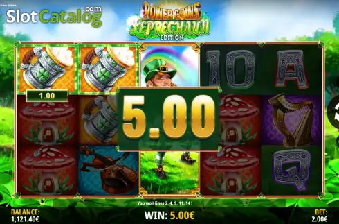 Скрин4. Power Coins Leprechaun Edition слот