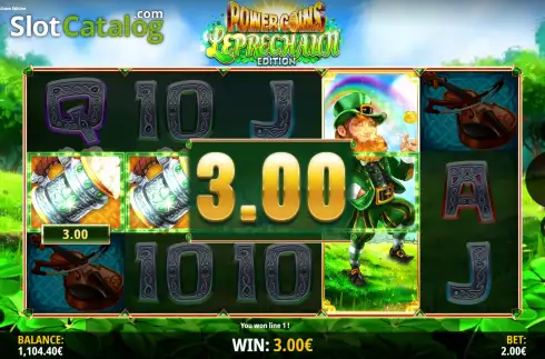 Скрин6. Power Coins Leprechaun Edition слот