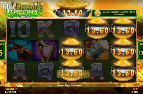 Скрин9. Power Coins Leprechaun Edition слот