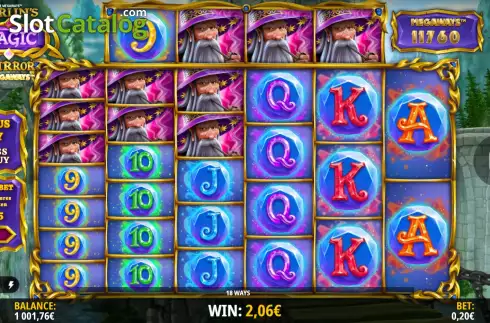 Скрин5. Merlin’s Magic Mirror Megaways слот