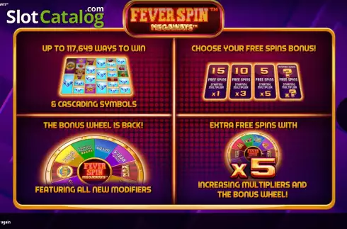 Скрин2. Fever Spin Megaways слот