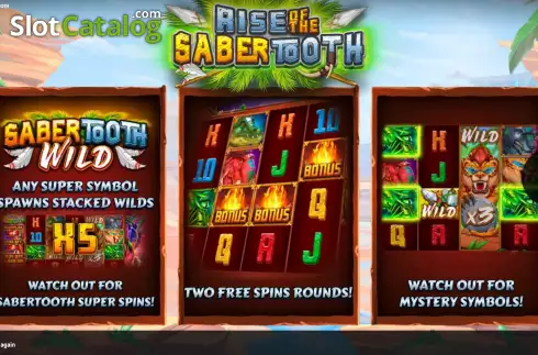 Скрин2. Rise of the Sabertooth слот