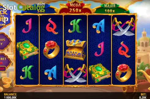 Скрин2. Luck of the Lamp Cashlink слот