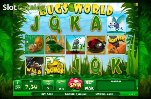 Скрин7. Bug's World слот