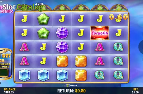 Скрин4. Euphoria Super Stars слот