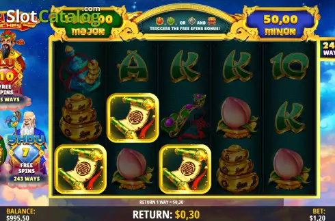 Скрин3. San Xing Riches слот