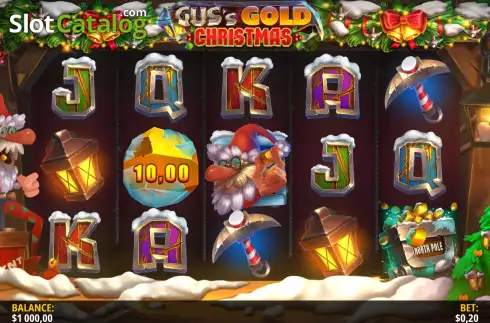 Скрин2. Gus's Gold Christmas слот