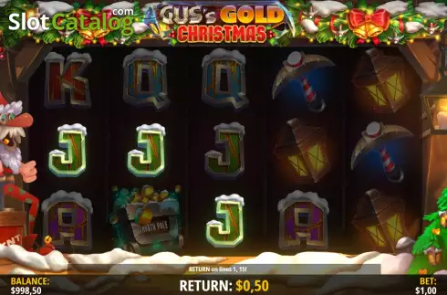 Скрин3. Gus's Gold Christmas слот