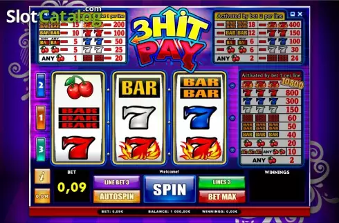 Скрин3. 3 Hit Pay слот