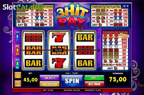 Скрин4. 3 Hit Pay слот