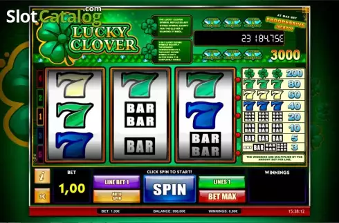 Скрин3. Lucky Clover iSoftBet слот