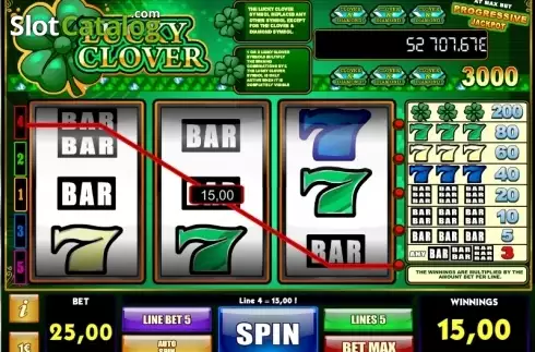 Скрин4. Lucky Clover iSoftBet слот