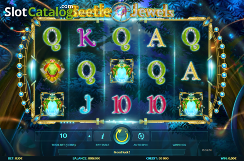 Скрин3. Beetle Jewels слот