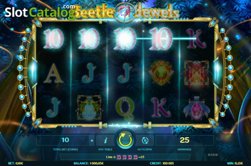 Скрин4. Beetle Jewels слот
