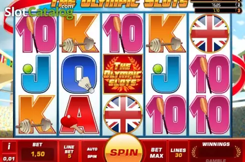 Скрин2. The Olympic Slots слот