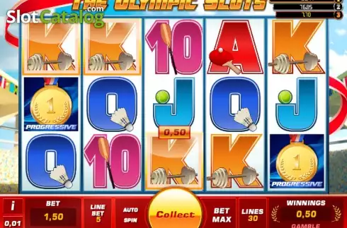 Скрин3. The Olympic Slots слот