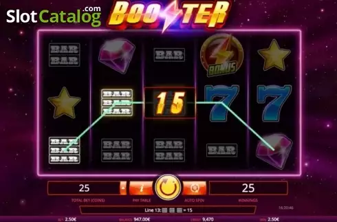 Скрин2. Booster слот