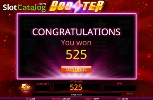 Скрин6. Booster слот