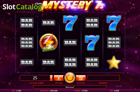 Скрин3. Mystery 7s (iSoftBet) слот