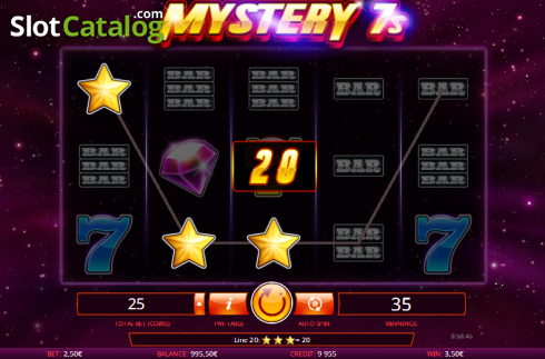 Скрин5. Mystery 7s (iSoftBet) слот