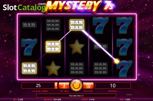 Скрин6. Mystery 7s (iSoftBet) слот