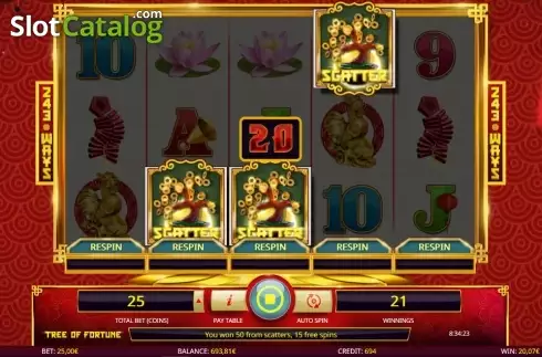 Скрин8. Tree of Fortune (iSoftBet) слот
