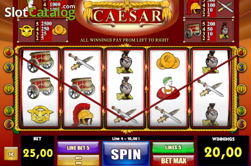 Скрин3. Gifts From Caesar слот