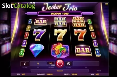 Скрин2. Jester Trio слот