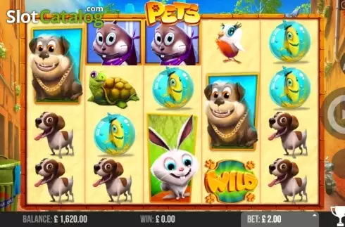 Скрин2. Pets (96% version) слот
