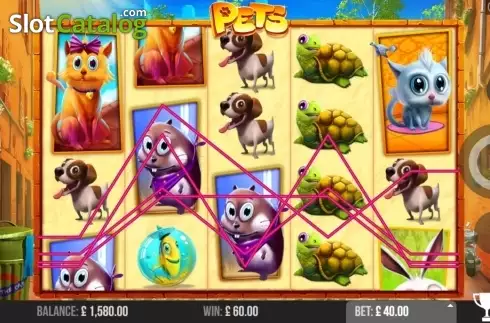 Скрин3. Pets (96% version) слот