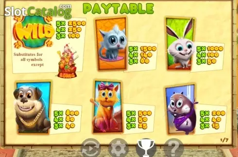 Скрин5. Pets (96% version) слот