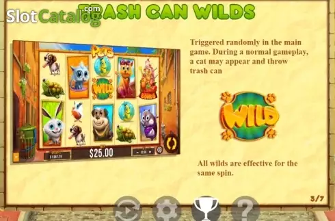 Скрин7. Pets (96% version) слот