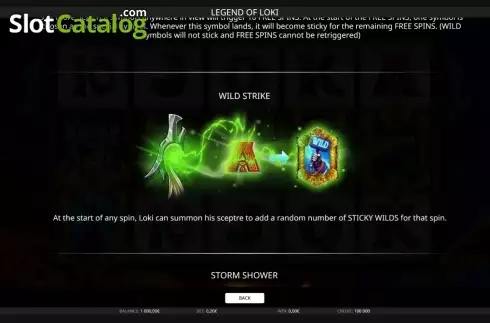 Скрин5. Legend Of Loki слот