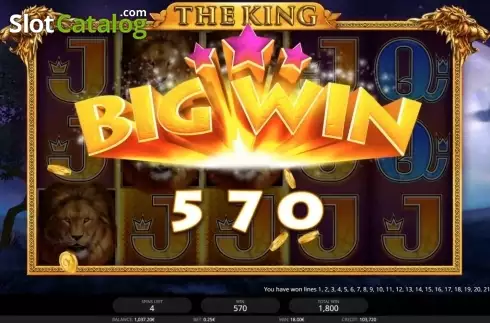Скрин5. The King (iSoftBet) слот